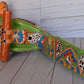 Large Beautiful Hanging Parrot Green Talavera