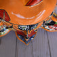 Large Marigold Talavera Celestial Sun Sphere-shaped Double face
