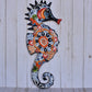 Large Talavera Seahorse