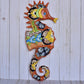 Large Talavera Seahorse