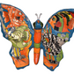 Butterfly Handcrafted Colorful Fish Caribbean Mexican Pottery