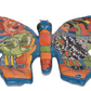 Butterfly Handcrafted Colorful Fish Caribbean Mexican Pottery
