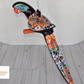 Large Beautiful Hanging Parrot White Puebla