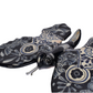Butterfly Handcrafted Talavera Blue Cobalt-Style Mexican Pottery