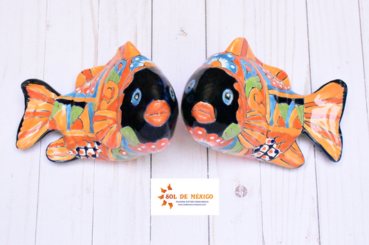 KOI-FISH Handmade Classic Talavera Ceramic Design