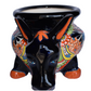 Planter Donkey in classic Puebla style