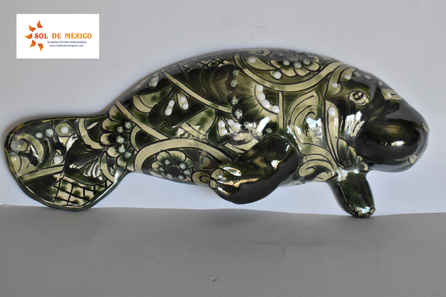 Hanging Talavera Manatees