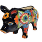 PIG PLANTER HANDCRAFTED IN FLOWERS DESIGN