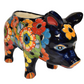 PIG PLANTER HANDCRAFTED IN FLOWERS DESIGN