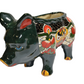 PIG PLANTER HANDCRAFTED IN TALAVERA MAYAN DESIGN