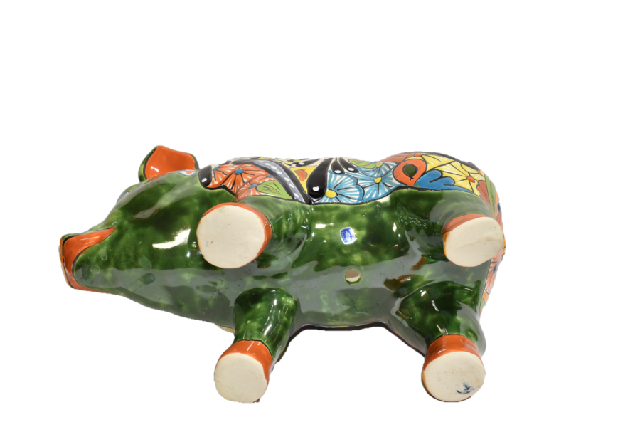 PIG PLANTER HANDCRAFTED IN PUEBLA DESIGN