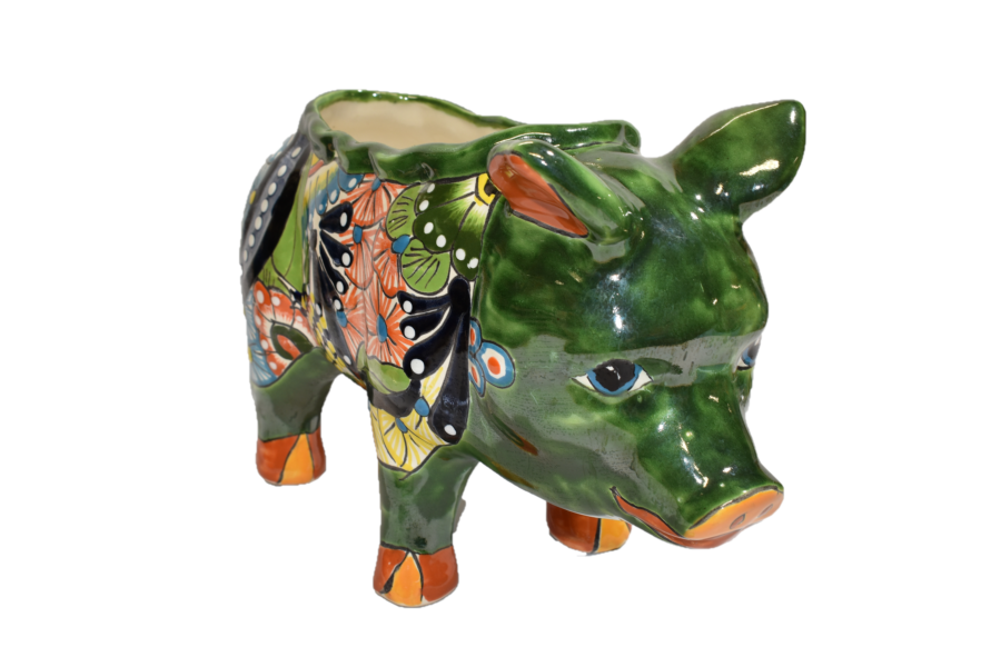PIG PLANTER HANDCRAFTED IN PUEBLA DESIGN