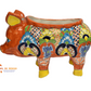 PIG PLANTER HANDCRAFTED IN TALAVERA SEVILLA BROWN DESIGN