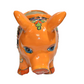PIG PLANTER HANDCRAFTED IN TALAVERA SEVILLA YELLOW DESIGN