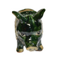 PIG PLANTER HANDCRAFTED IN TALAVERA GREEN DESIGN