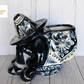 Man sleeping Rustic Blue&White Talavera