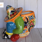 Man sleeping in Golden Yellow Talavera