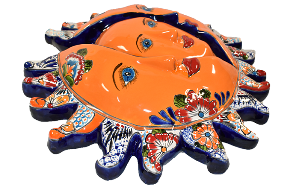Hanging Rising Sun Mexican Talavera