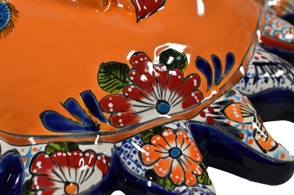 Hanging Rising Sun Mexican Talavera