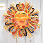 Talavera Sevilla Yellow Ceramic Wall Mermaid Sun