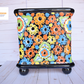 Square Flowerplanter Handcrafted Talavera Colorful Flowers