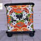 Square Flowerplanter Handcrafted Talavera White Puebla