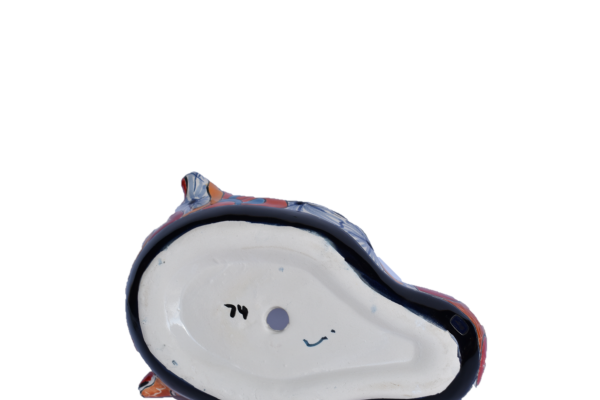 Talavera- Puebla White Planter Style Ceramic Swan