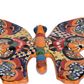 Butterfly Handcrafted Colorful Talavera Sevilla Yellow-style Mexican Pottery
