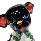 Sitting Calla-lilies Chihuahua Puppy Handmade Mexican Pottery