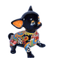 Sitting Talavera Chihuahua Puppy Handmade Mexican Pottery