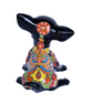 Sitting Talavera Chihuahua Puppy Handmade Mexican Pottery